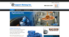 Desktop Screenshot of leppert-nutmeg.com